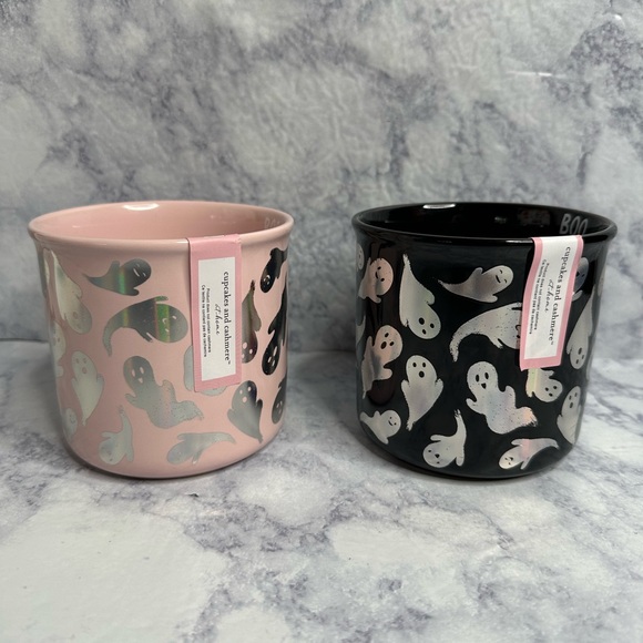 Cupcakes and Cashmere Ghost Mugs Set of 2 - Picture 2 of 6